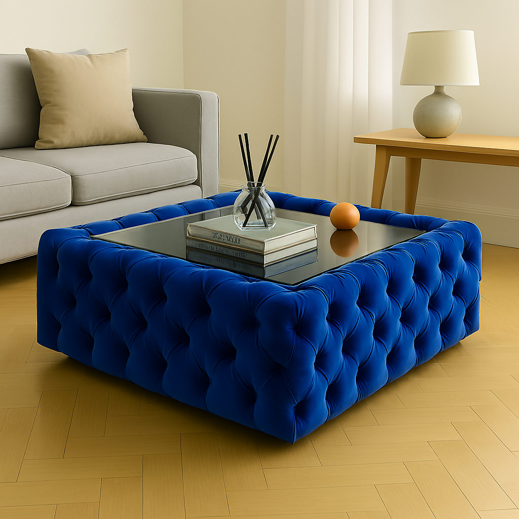 Designer Chesterfield Footstool