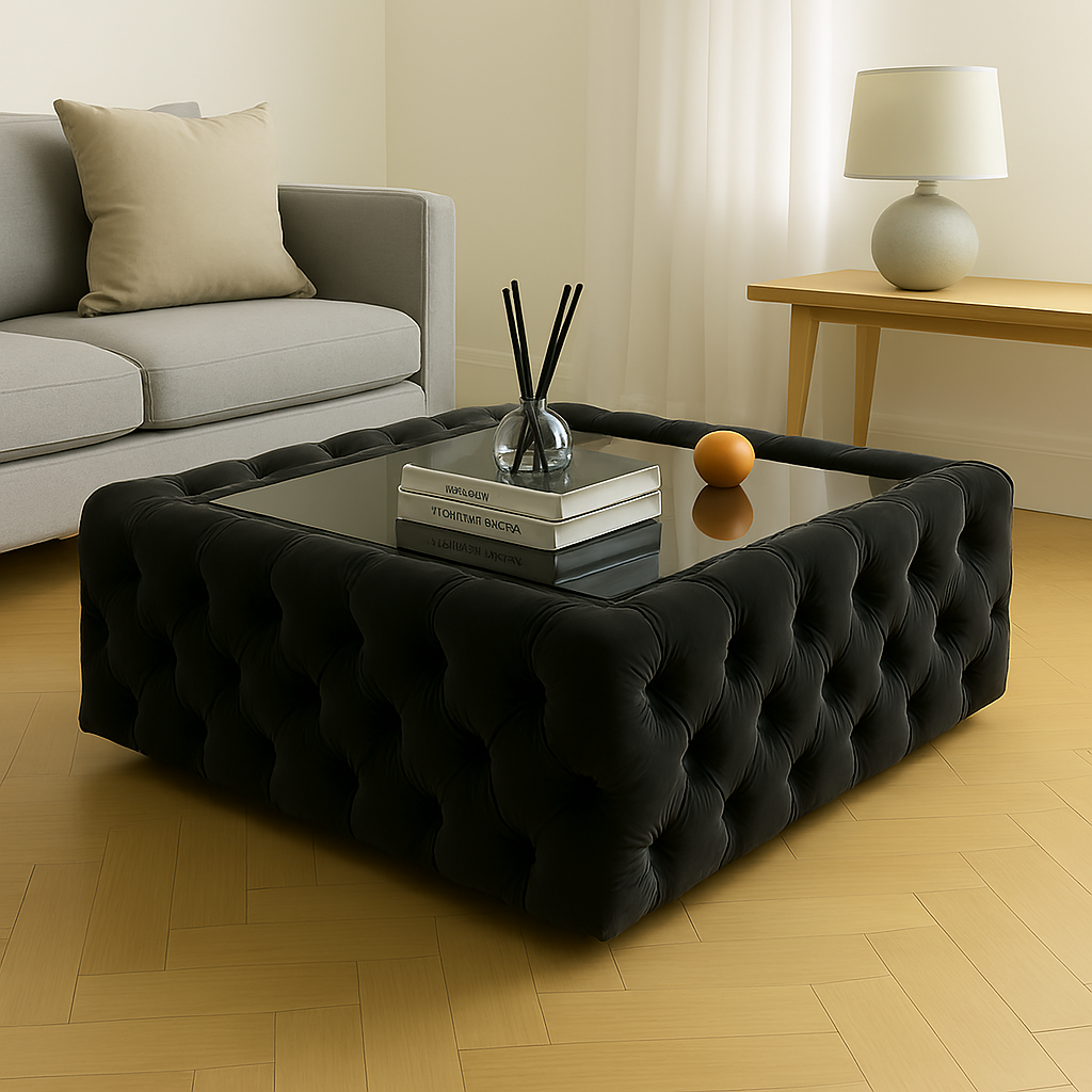 Designer Chesterfield Footstool
