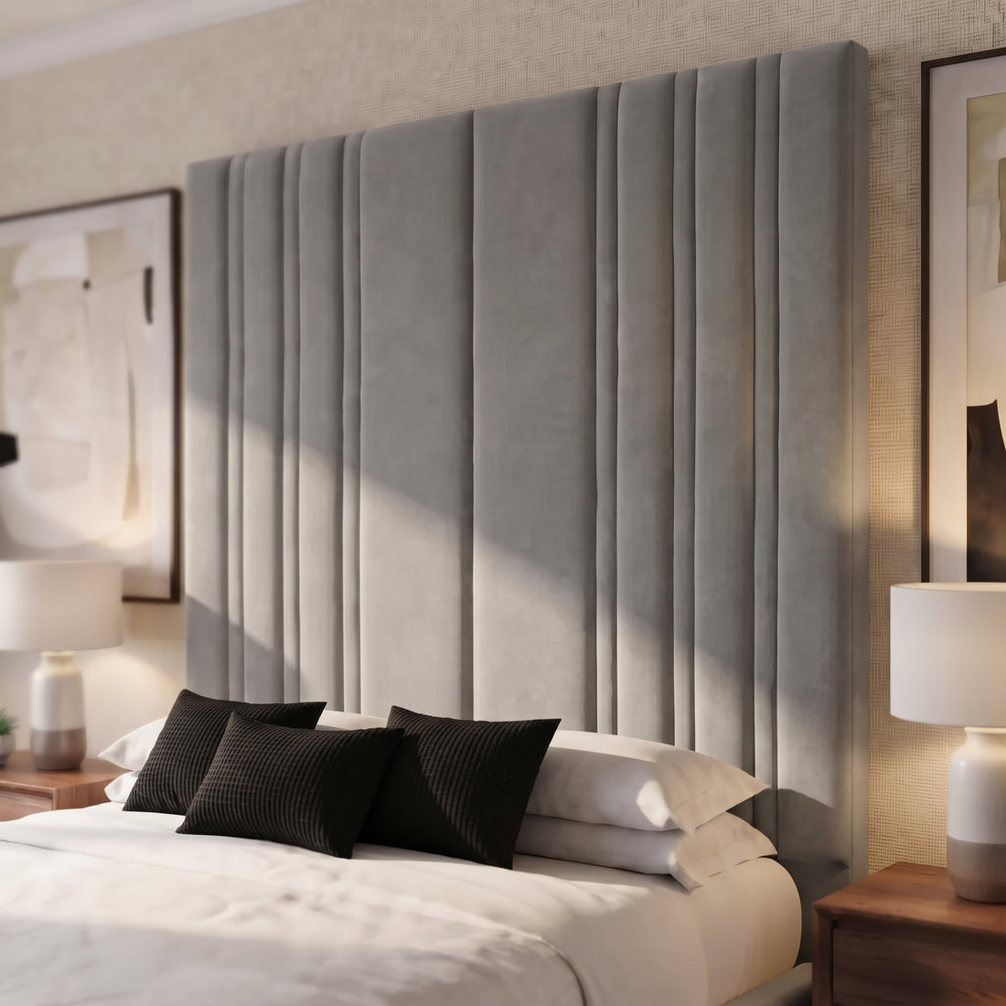 Floor-Standing Panel Bed Frame