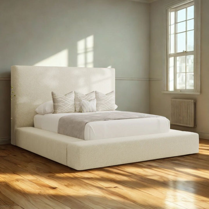 Double Bed Frame - Royal Comfort Teddy Fleece Bed