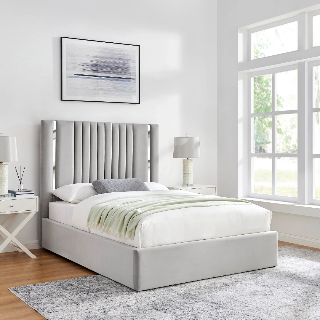 Double Bed Size - Luxury Vienna Bed Frame With Solid Base