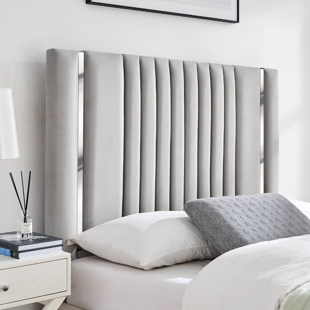 Double Bed Size - Luxury Vienna Bed Frame With Storage and Mattress