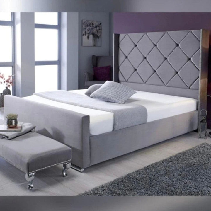 Dream Nest Wingback Bed1