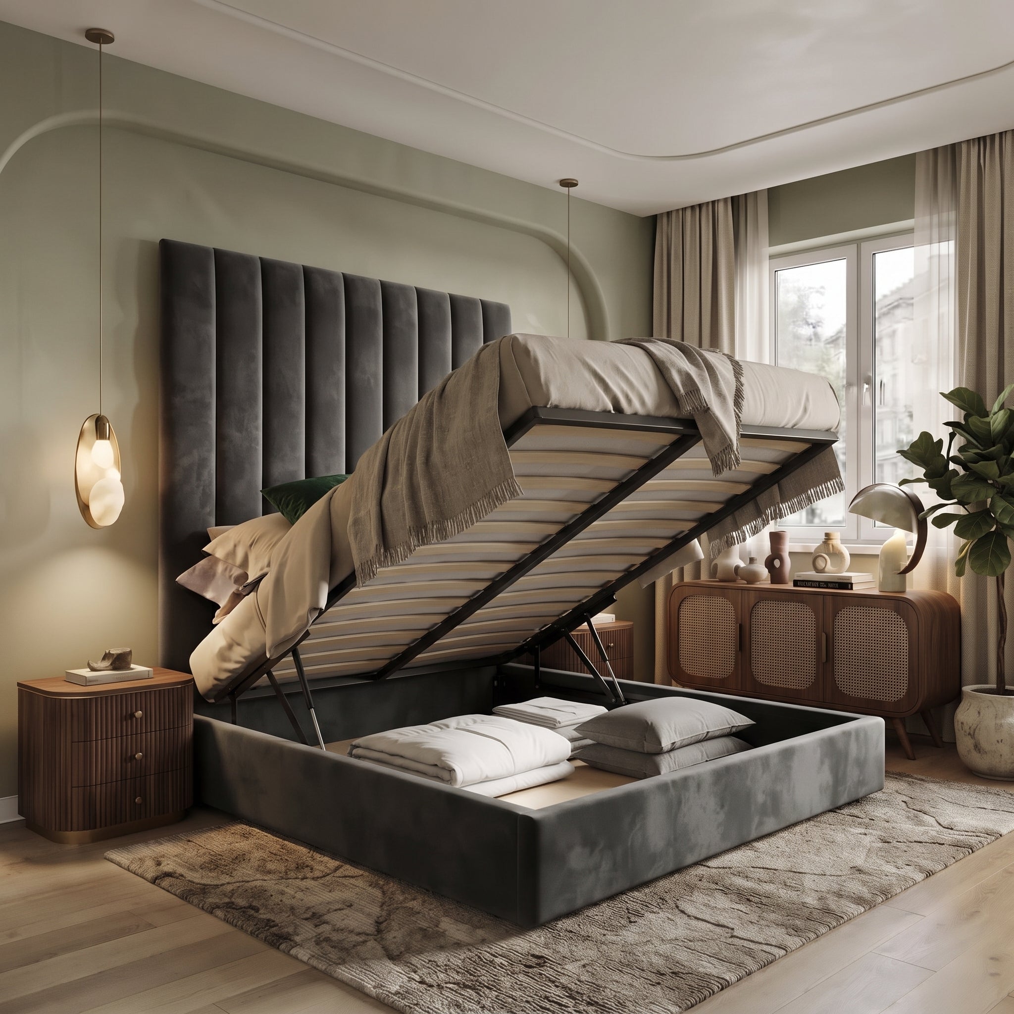 Cambridge Vertical Plush Bed