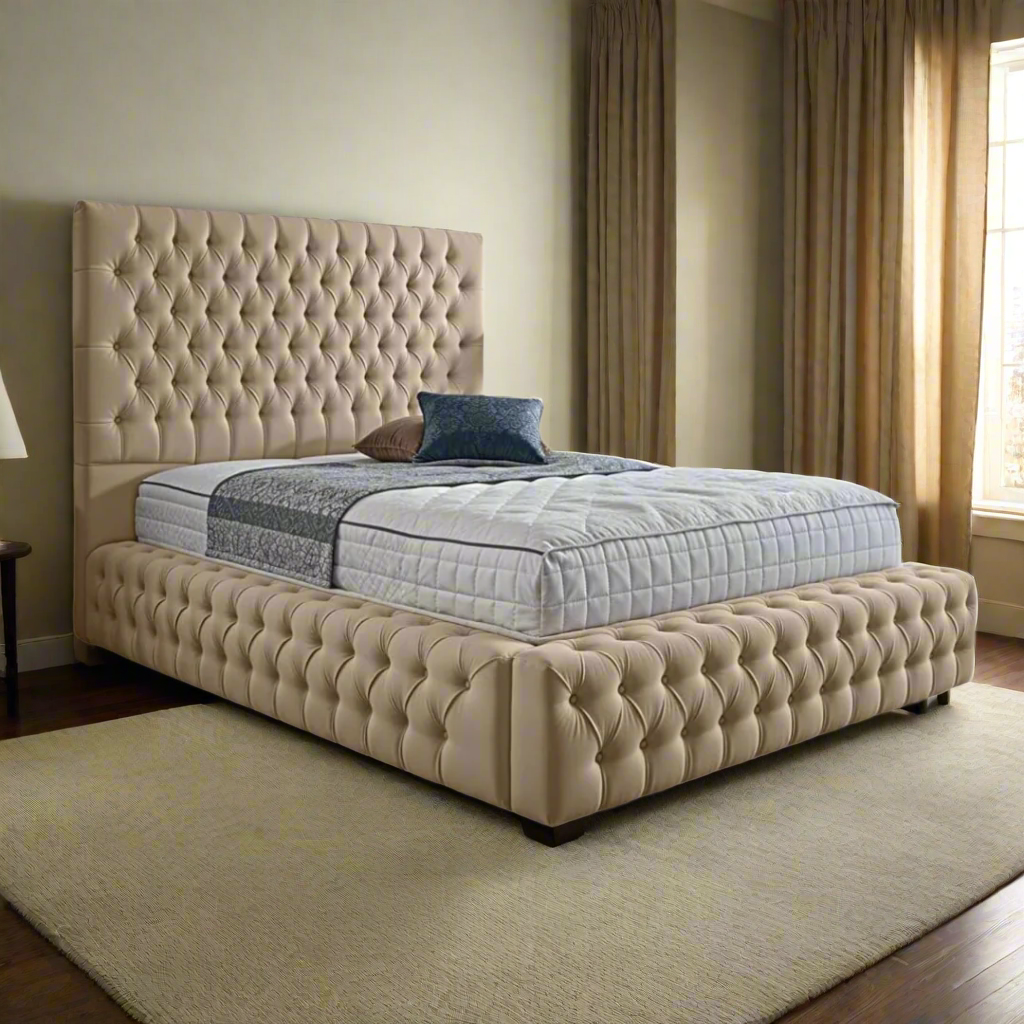 King Size Bed Frame Ottoman