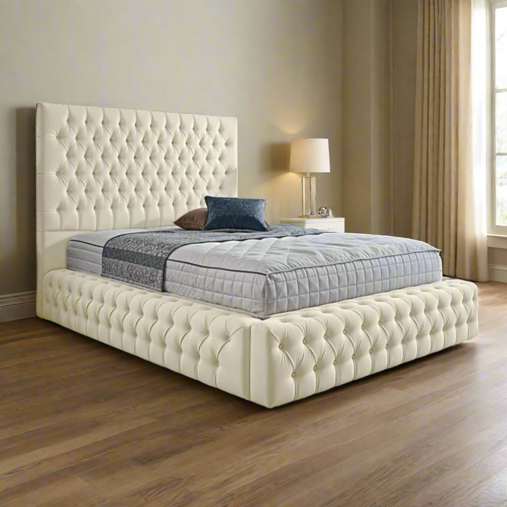 King Size Bed Frame Ottoman1