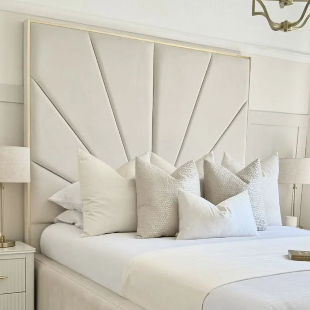 King Size Bed With Storage - Sunrise Bed Frame With Optional Mattress