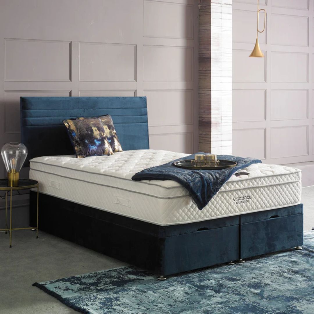Navy Elegance Divan Bed