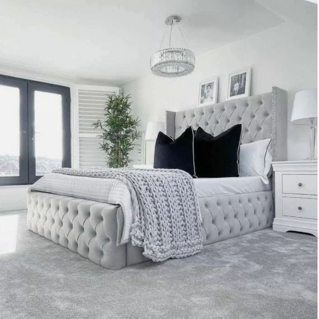 Rosevera Wingback Bed Frame