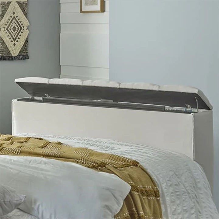 TV bed with hidden screen lift2